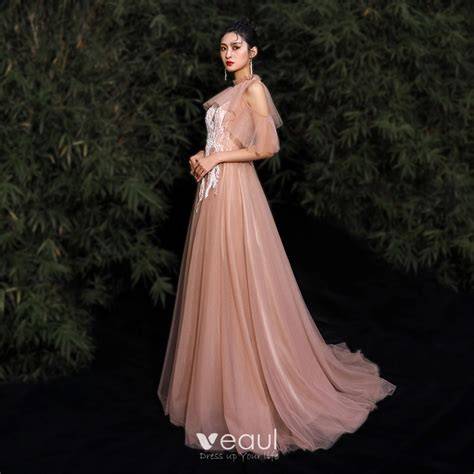 nude prom dresses
