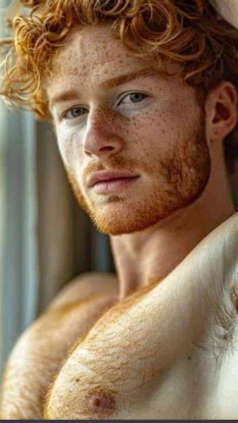 nude red haired men