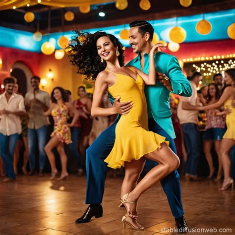 nude salsa dance