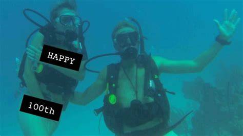 nude scuba dive