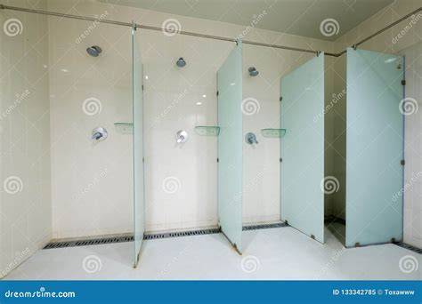 nude shower in public