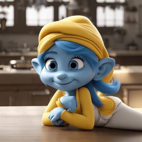 nude smurf