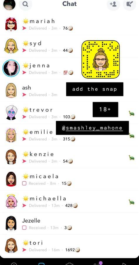 nude snapchat names free