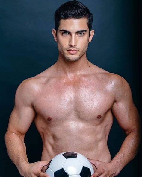 nude soccer player