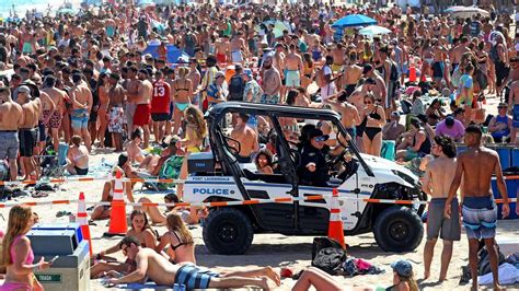 nude spring break beach