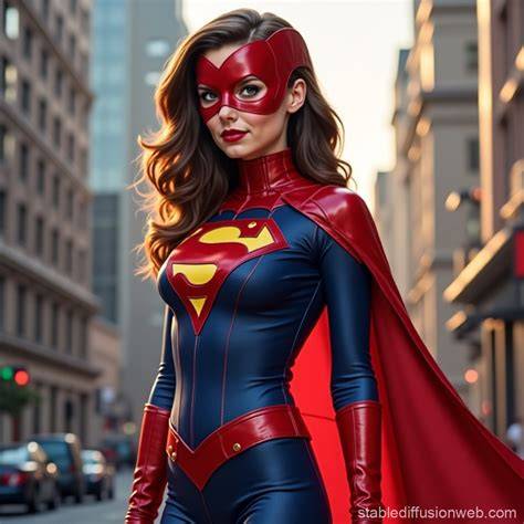 nude superheroine