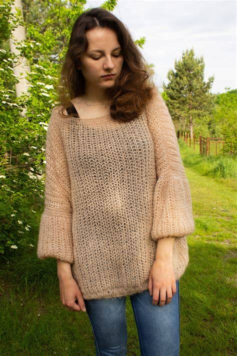 nude sweater