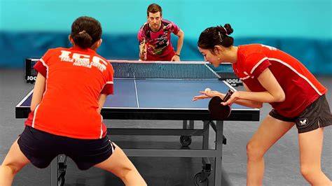 nude table tennis