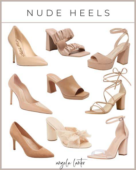 nude with heels