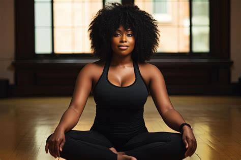 nude yoga black