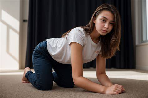 nudes on all fours