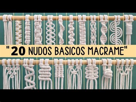 Nudos Macramé Guía Básica