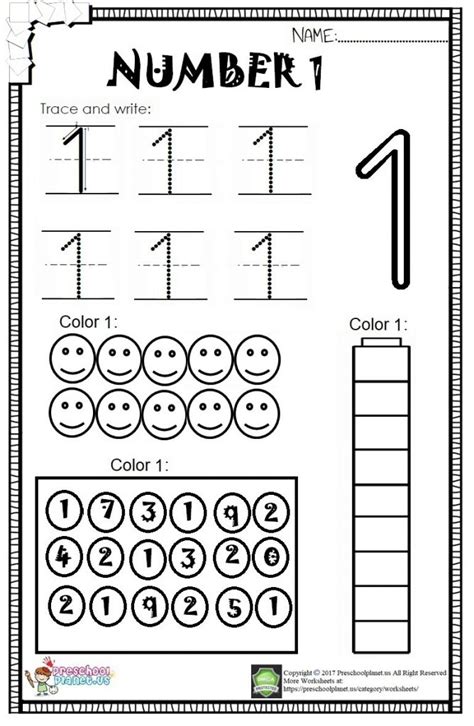 Number 1 Worksheets For Kindergarten Online Free Pdfs Kindergarten Numbers Worksheets - Kindergarten Numbers Worksheets