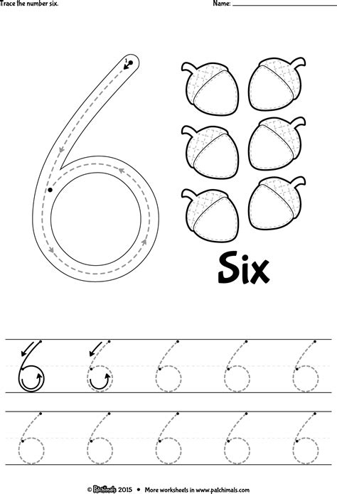 Number 6 Six Writing And Practice Worksheets Cleverlearner Number 6 Preschool Worksheets - Number 6 Preschool Worksheets