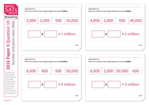 Number And Place Value Ks2 Maths Worksheets Year Place Value Year 5 - Place Value Year 5