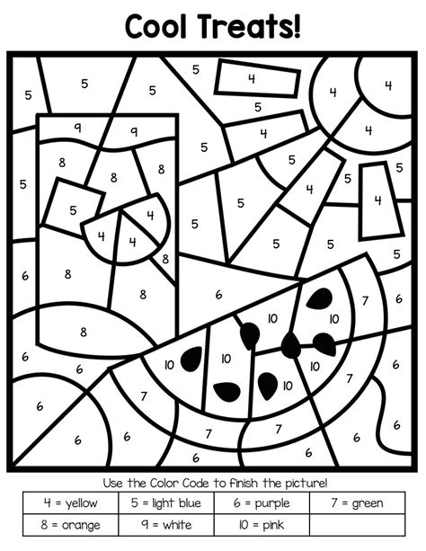 Number Coloring Pages For Preschool Mamas Learning Corner Preschool Numbers Coloring Pages - Preschool Numbers Coloring Pages