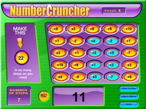 Number Crunch Multiplication Cool Math Games Math Crunch - Math Crunch