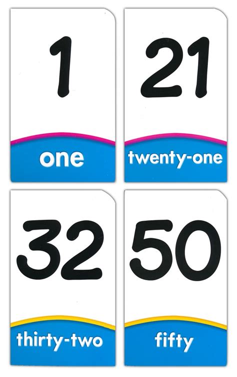 Number Flash Cards Primary Teaching Resources Amp Printables Printable Number Cards 110 - Printable Number Cards 110