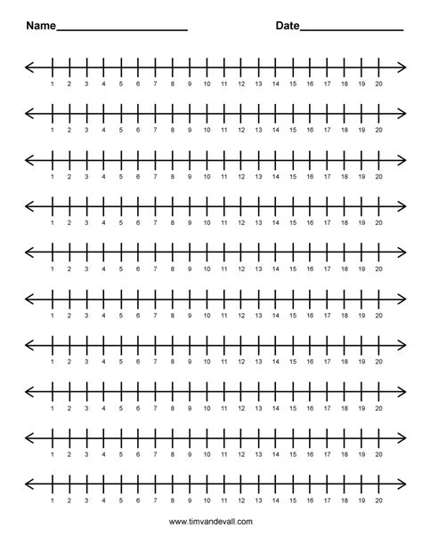 Number Line 120 Worksheets Amp Teaching Resources Tpt Number Line 120 Printable - Number Line 120 Printable