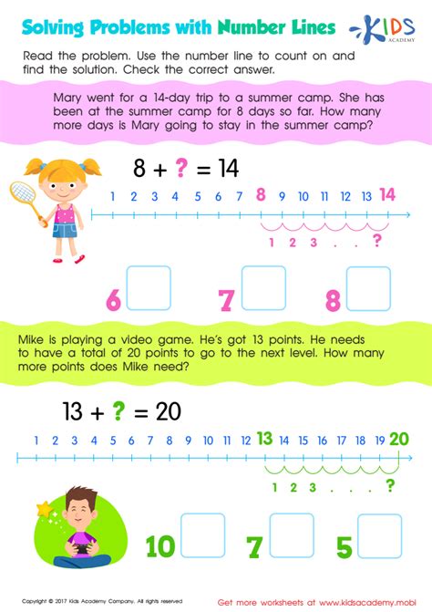 Number Line Fun Solving Number Mysteries