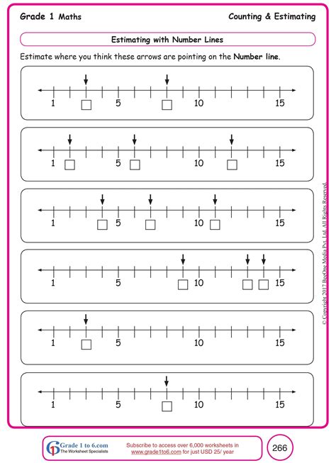 Number Line Worksheets 8th Grade Number Line Worksheet - 8th Grade Number Line Worksheet