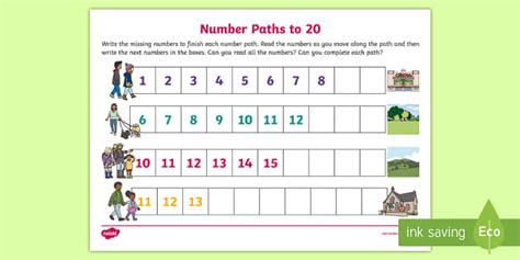Number Paths Teaching Under The Sun Number Paths For Kindergarten - Number Paths For Kindergarten