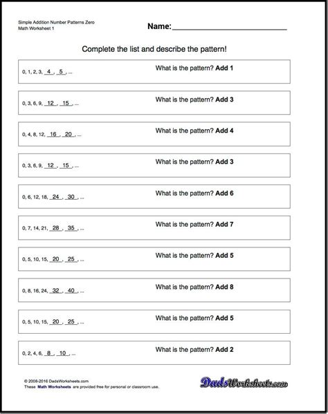 Number Patterns Worksheet 5th Grade   12 Main Idea Worksheets High School Worksheets Ideas - Number Patterns Worksheet 5th Grade