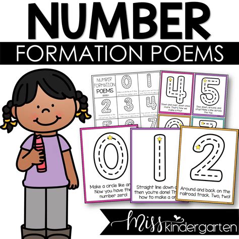 Number Poem Posters Number Writing By From The Number Poems For Writing Numbers - Number Poems For Writing Numbers