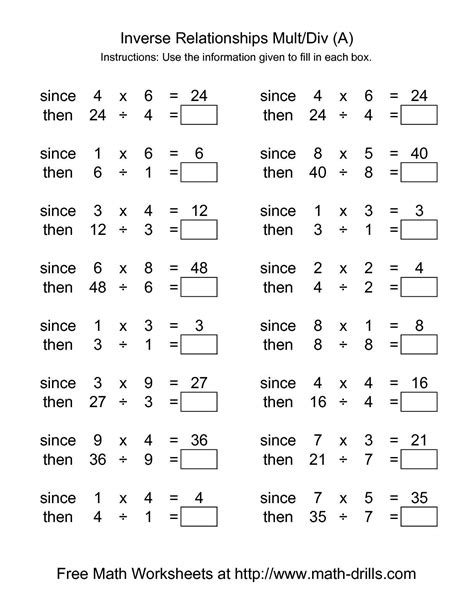 Number Relationship 4th Grade Worksheet   Number Patterns Fourth Grade Math Worksheets Biglearners - Number Relationship 4th Grade Worksheet