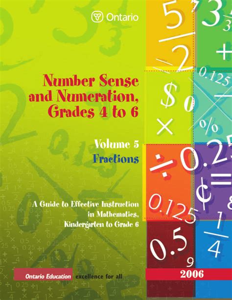 Number Sense And Numeration 7th Grade Ontario Math Number Sense Math - Number Sense Math