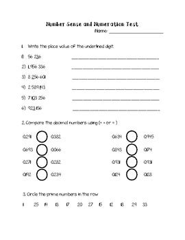 Number Sense And Numeration Unit Test Khan Academy Number Sense Math - Number Sense Math