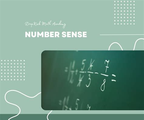 Number Sense Dropkick Math Number Sense Math - Number Sense Math