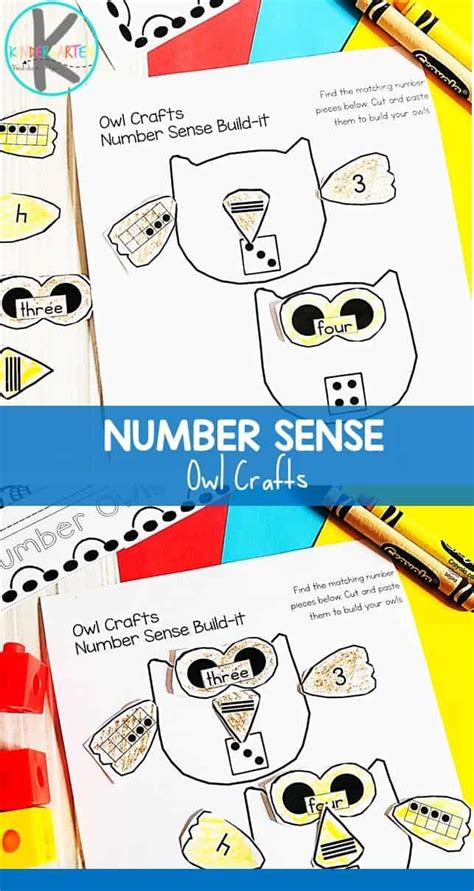 Number Sense Owl Activities For Kindergarten Owl Math - Owl Math