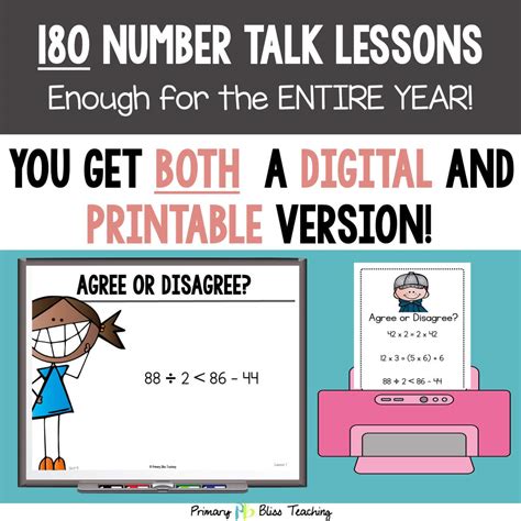 Number Talks 4th Grade Bundle Number Sense Activities 4th Grade Number Talks - 4th Grade Number Talks