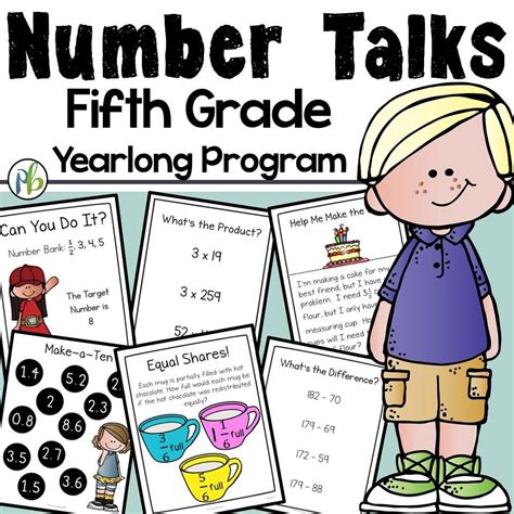 Number Talks 5th Grade A Yearlong Math Fluency Number Talks For 5th Grade - Number Talks For 5th Grade
