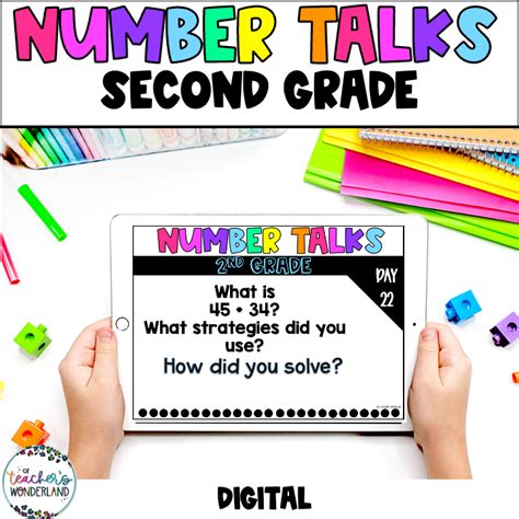 Number Talks In Second Grade Complete Lesson Teaching Number Talk Second Grade - Number Talk Second Grade