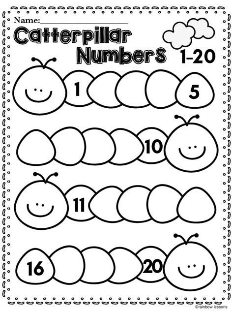 Numbers 1 To 20 Kindergarten Math Writing Worksheet Writing Numbers Worksheet 1 20 - Writing Numbers Worksheet 1 20