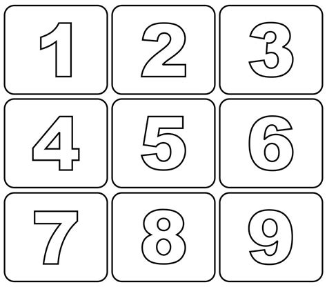 Numbers From 1 To 9 Number System Amp Numbers 0 To 9 - Numbers 0 To 9