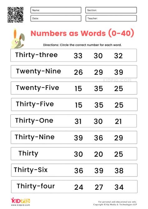 Numbers In Words Worksheet First Grade Lesson Tutor Spell Numbers Worksheet - Spell Numbers Worksheet