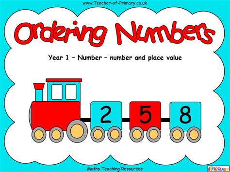 Numbers To 20 Ppt Ordering Numbers 1 20 - Ordering Numbers 1 20