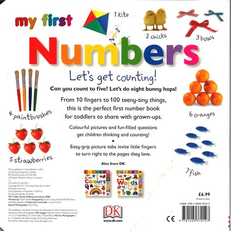 Read Online Numbers Lets Get Counting My First Board Book 