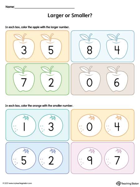 Numeracy Big And Small Numbers Teaching Resources Big To Small Numbers - Big To Small Numbers