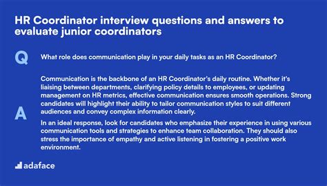 numeracy coordinator interview questions