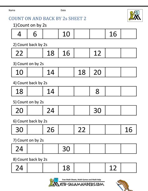 Numeracy Count In 2s Worksheet Primaryleap Co Uk Counting In 2s Activities - Counting In 2s Activities