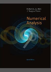 Numerical Analysis Burden 9th Edition Solution Manual Pdf