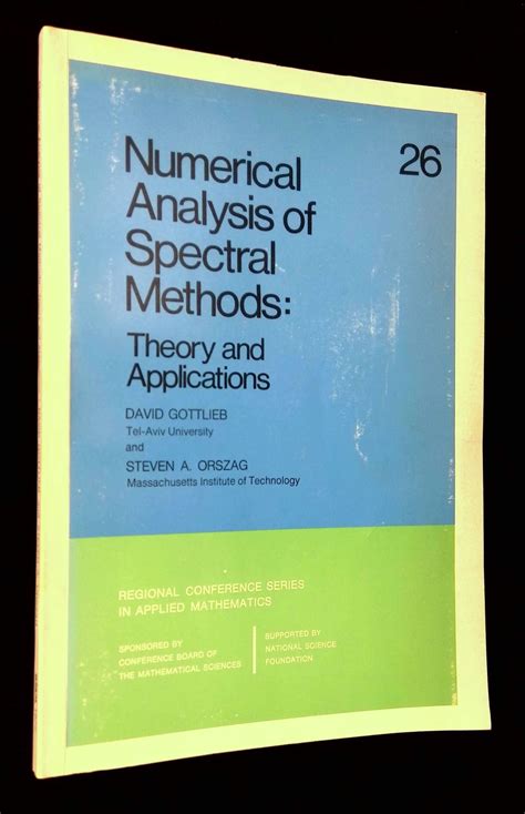Numerical Analysis Of Spectral Methods Theory And Applications Cbms Nsf Regional Conference Series In Applied Mathematics