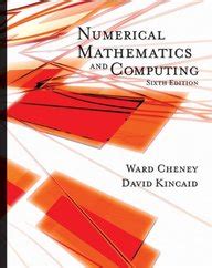 Numerical Mathematics Computing Solution Manual 7th