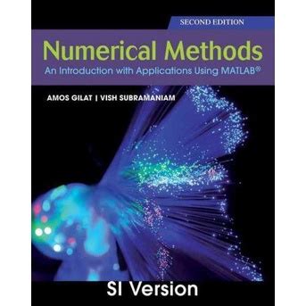 Numerical Methods 2 Edition Gilat Solution Manual