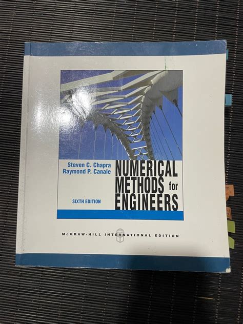 Numerical Methods For Engineers 6th Edition Solution Chapra