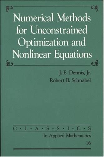 numerical methods for unconstrained optimization a